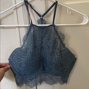 Small VS Gray halter bra
